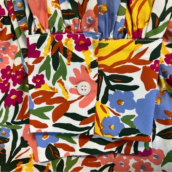 Eloquii Elements Tiered Floral Print Easy Dress NWT - Picture 5 of 6